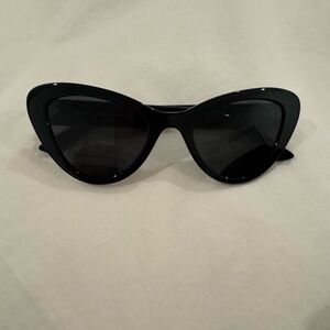 Prada Black Cat Eye Sunglasses Like New